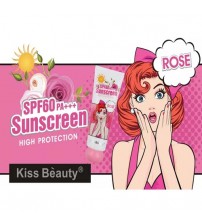 New 1Pcs Kiss Beauty SPF 60 Sunscreen High Protection 75ml